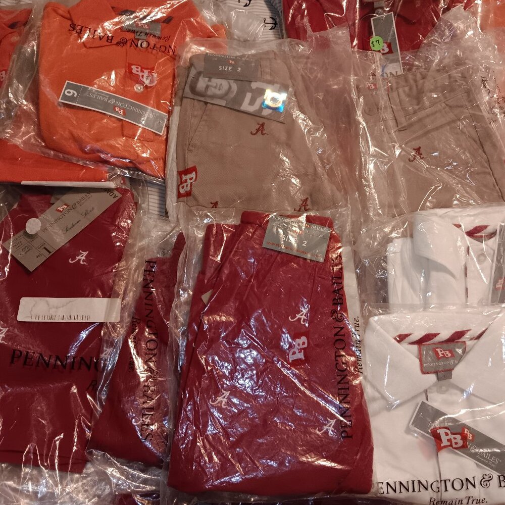 Dresses, shirts, shorts